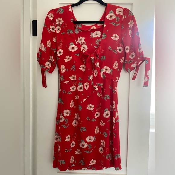 Intermix Cleo Floral Silk Dress - Picture 4 of 7